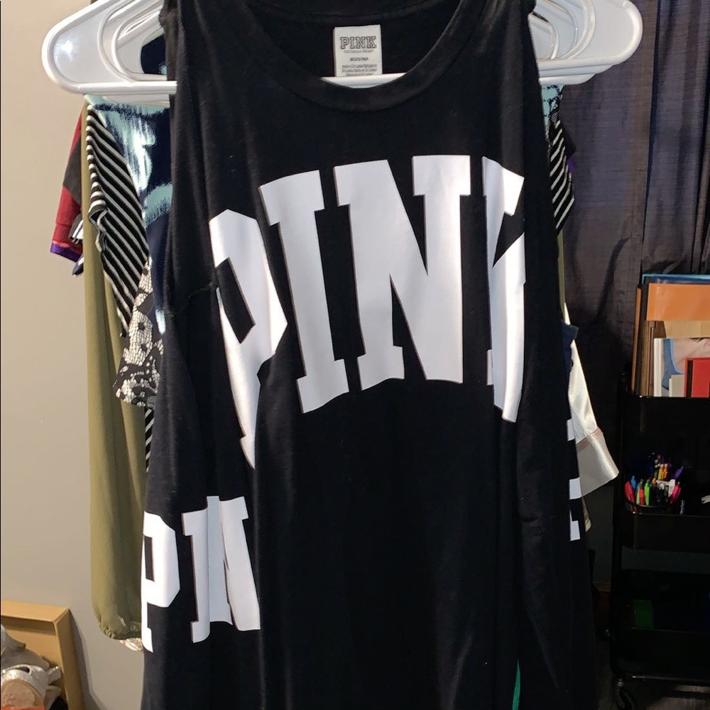PINK off the shoulder top